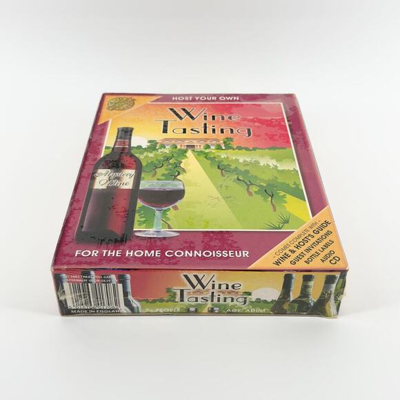 Host Your Own Wine Tasting Party Game - Perfect for Wine Lovers - New Sealed Box - Picture 5 of 6